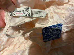 NWT free people fairy light pink Lace Spaghetti Strap Mini Dress thumbnail 5