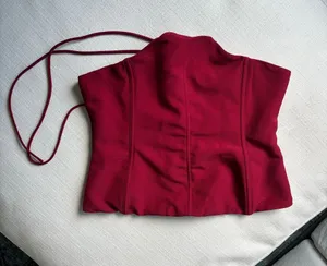 White Fox red corset thumbnail 1