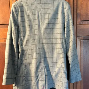 a new day Gray Plaid Blazer size Medium preppy thumbnail 2