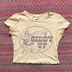 ALTAR’d STATE GIDDY UP WESTERN BABY TEE thumbnail 1