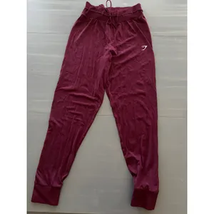 Gymshark Vital Seamless 2.0 Joggers Baked Maroon Womens Medium thumbnail 2