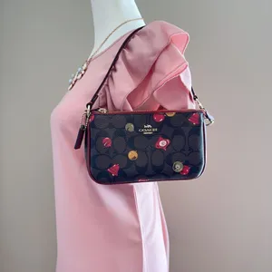 Coach Nolita 19 In Signature Canvas wristlet With‎ Ornament Print thumbnail 7
