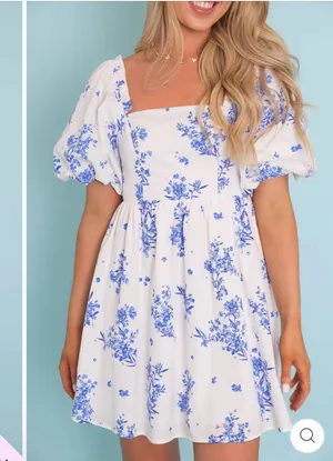 Sugar Lips floral dress thumbnail 1