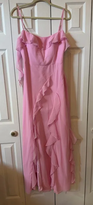Pink Barbie Azazie dress thumbnail 1