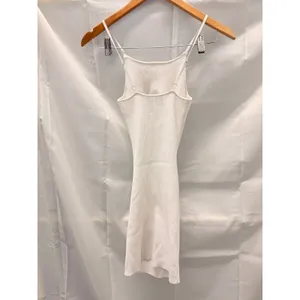 Bershka Butteryfly Cut Out Shift‎ Dress White XS Concert Fairy Feminine Romantic thumbnail 5