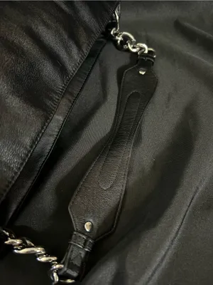 Simply Vera Vera Wang Black Shoulder Bag With Chain Strap thumbnail 11