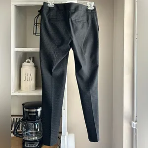 Express columnist black polka dot dress pants thumbnail 4