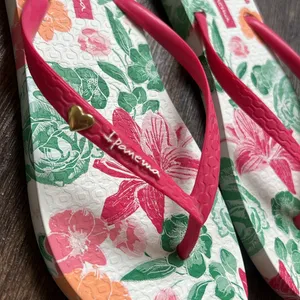 I Love Ipamema Flip Flops Size 7 thumbnail 2