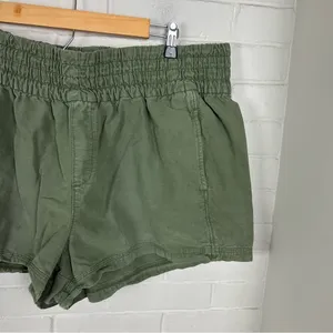 Aerie Babewatch Green Pull On Casual Shorts Size XL thumbnail 6