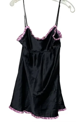 Victoria's Secret Angels‎ Negligee Black Pink thumbnail 1