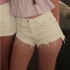 Zara white denim shorts  thumbnail 5