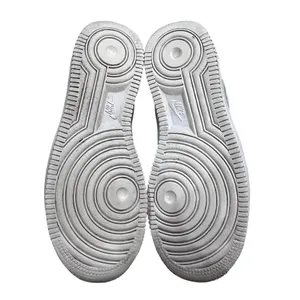 Nike Air‎ Force 1 Triple White DD8959-100 Womans US 7 EU 38 Leather Sneaker Shoe thumbnail 8