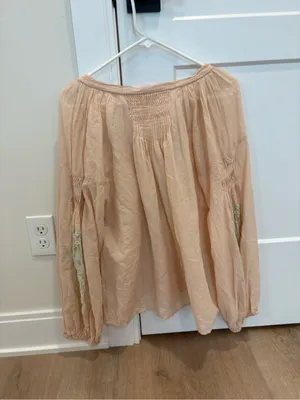 Free People Shinla Blouse Size Small thumbnail 5