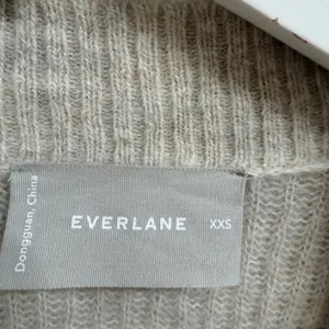 Everlane The Oversized Alpaca‎ Cardigan Oatmeal Cream/Gray Knit XXS Cozy Soft thumbnail 8