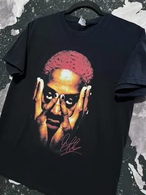 Dennis Rodman Basketball Player Shirt thumbnail 2