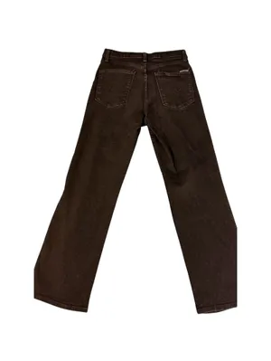 Hudson Women's Blue Jeans Size 25 Mid-Rise Bootcut Stretch Dark Wash Denim Pants thumbnail 4