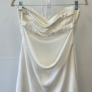 Princess Polly Shellie Mini‎ Dress White Satin Party Sz 8 thumbnail 6