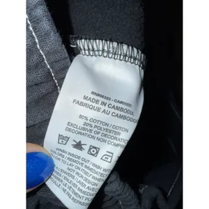 Nike Women's XS Sportswear Swoosh‎ Easy Fleece Jogger Pants Black thumbnail 5