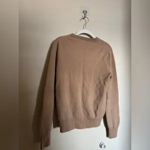 Naadam‎ cashmere crewneck sweater size small tan thumbnail 9