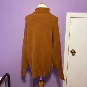Vince Camuto NWT Turtleneck Sierra‎ Sweater Oversized Pullover Knit Brown XL thumbnail 3