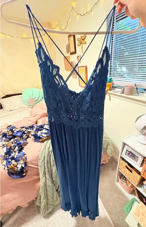 Free People Adella Maxi Slip Dress  thumbnail 2