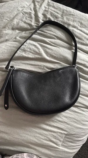 Michael Kors Black Leather Purse thumbnail 4