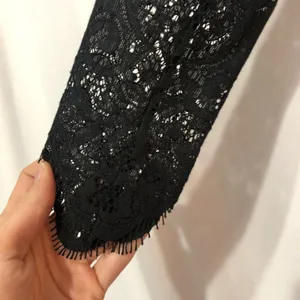For Love & Lemons Black Lace Bodycon Ilusion Dress Womens XS Cocktail Mini thumbnail 10