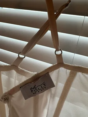 OHPOLLY corset dress - tan thumbnail 2