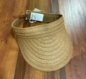 Madewell Packable BraidedStraw Visor thumbnail 2