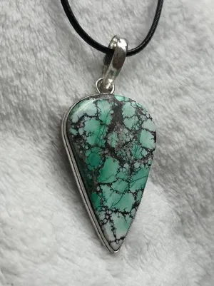 Turquoise Natural Pendant Necklace thumbnail 7