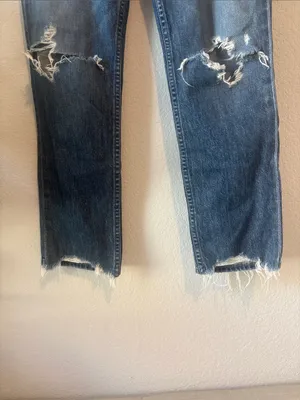 Mother Superior size 28 The Flirt Ankle distressed jeans thumbnail 6