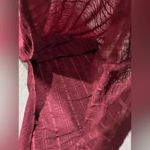 Topshop Deep Red Maxi Skirt thumbnail 10