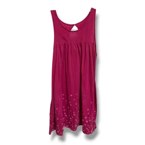PINK Victoria's Secret Pink Star Print Babydoll Sleep Gown Nightgown Women's L thumbnail 3