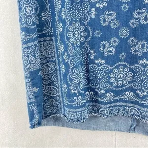 Cortefiel Denim Paisley‎ Bandana Print Dress thumbnail 5