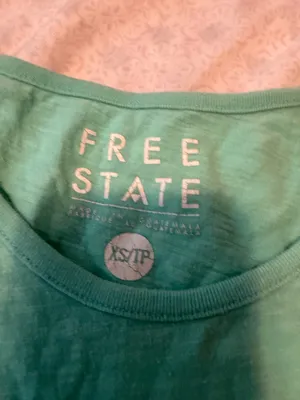 Aéropostale free state los Angeles blue tank top thumbnail 6
