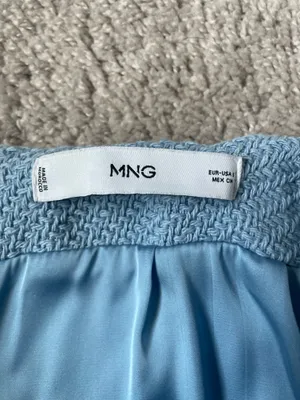 Mango Tweed Suit Mini Skirt S thumbnail 3