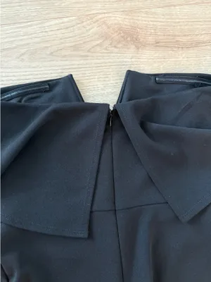 Lulus Black Strapless Jumpsuit Wide-Leg thumbnail 3