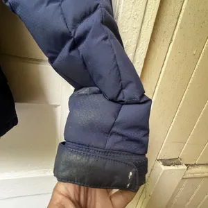 The North Face Goose Down Jacket XS Navy Puffer 600 Fill Hooded Coat Outdoors thumbnail 16
