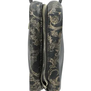 Versace Parfums Black Gold Baroque Cosmetic Bag One Size thumbnail 4