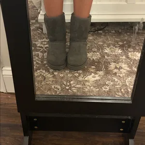 UGG Charcoal Suede Boots thumbnail 4