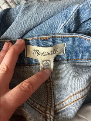 Madewell curvy wide leg jeans thumbnail 5