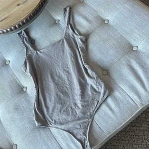 Abercrombie & Fitch Neutral Brown Sleeveless Tank Bodysuit Size Medium thumbnail 2