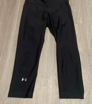 Under Armour Black Leggings for Women thumbnail 1