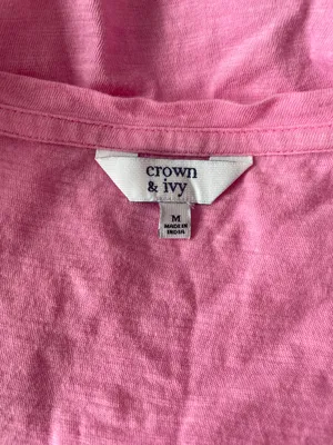 Pink Ruffle Short Sleeve Top thumbnail 5