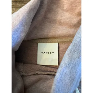 Varley‎ Atlas Sweatshirt Womens Medium Ash Rose Pink Side Zip Funnel Neck thumbnail 8