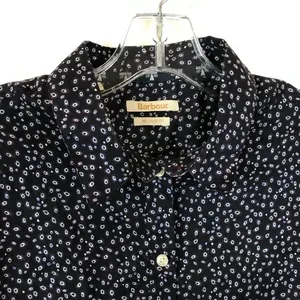 Womens Size 8 Barbour Multicolor Button Front Blouse Top thumbnail 2