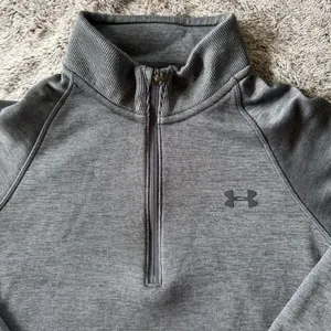 Under Armour 3/4 Zip Unisex Sweatshirt Sz Small thumbnail 3
