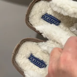 Hari Mari Tia Leather Slipper, Storm Size‎ 8 Tan thumbnail 6