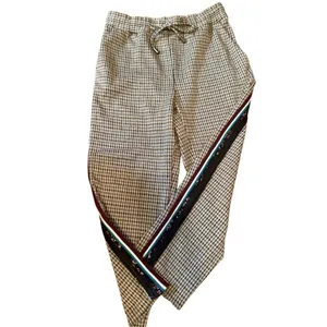 Maeve by Anthropologie Tan Plaid Pull on Pants Sz XS‎ thumbnail 4
