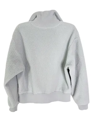 Varley Roselle Half-Zip Fleece Pullover Top Sweatshirt Pearl Blue Size S thumbnail 7